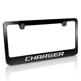 Dodge Charger Black License Plate Frame Automotive