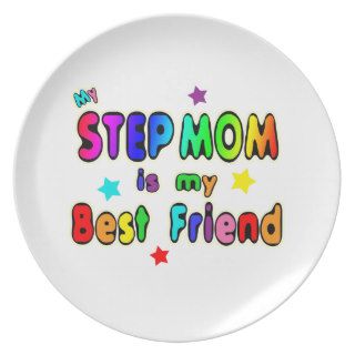 Step Mom Best Friend Plates