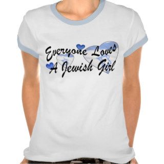 Loves Jewish Girl Tee Shirt