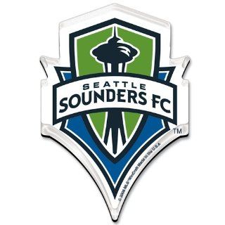 Seattle Sounders Official MLS 2.5" Acrylic Magnet  Sports Related Magnets  Sports & Outdoors