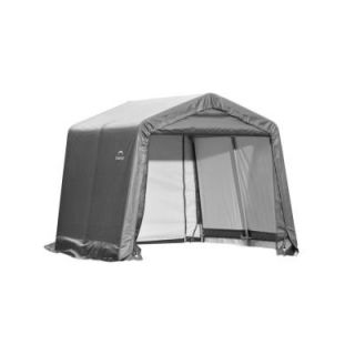 ShelterLogic 10 ft. x 20 ft. x 8 ft. Grey Cover Peak Style Shelter   DISCONTINUED 71001.0