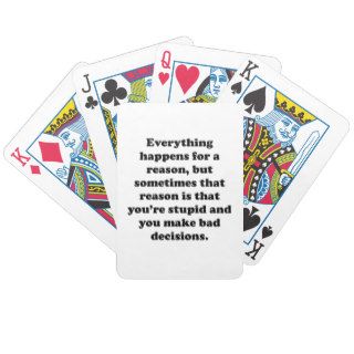 Everything Happens For A Reason Card Deck