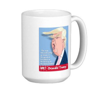 Donald Trump Cartoon Mug Greatest President.