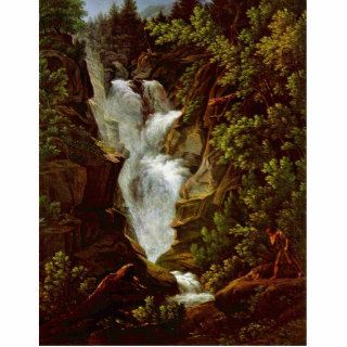 Waterfall By Joseph Anton Koch Photo Cutouts