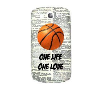 SudysAccessories Basketball One Life One Love On Dictionary Samsung Galaxy S3 Case S III Case i9300   SoftShell Full Plastic Snap On Graphic Case Cell Phones & Accessories