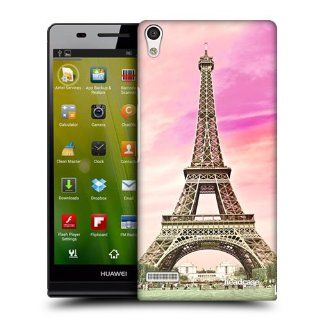 Head Case Designs Eiffel Tower Paris France Full Best Of Places Hard Back Case Cover For Huawei Ascend P6 Cell Phones & Accessories