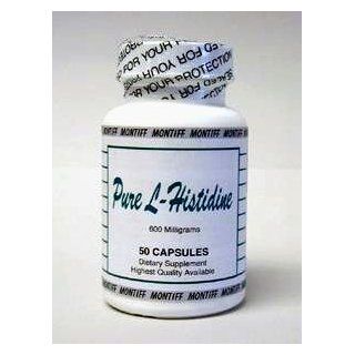 Montiff   Pure L Histidine 600 mg 50 cap Health & Personal Care