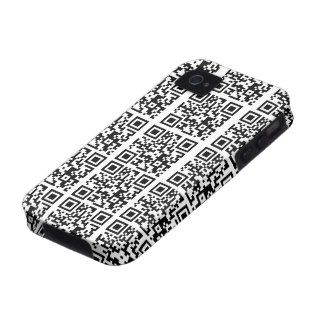 Cool QR Code for Charitable Cause Vibe iPhone 4 Cases