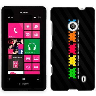 Nokia Lumia 521 Space Invaders Classic Arcade Phone Case Cover Cell Phones & Accessories