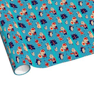 VINTAGE CHILDREN CHRISTMAS WRAPPING PAPER