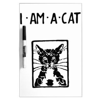 Black Cat Gifts Dry Erase Board