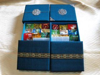 Gift Set Oolong Tea 9 kinds in Handcrafted Thai Silk  0.35 oz. x 9pcs./pack  Other Products  