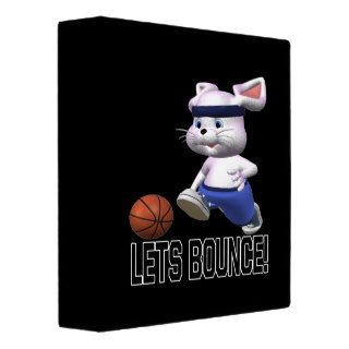 Lets Bounce 3 Ring Binders