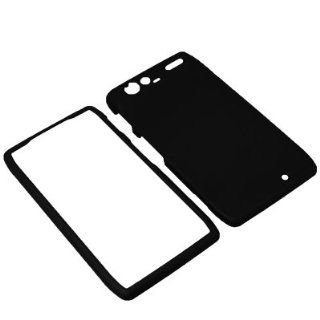 BW Hard Shield Shell Cover Snap On Case for Verizon Motorola Droid RAZR XT912  Black Cell Phones & Accessories
