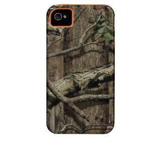 Case Mate Mossy Oak Case with Orange Bumper for iPhone 4   Break Up Infinity   Retail Packaging   Camouflauge Cell Phones & Accessories