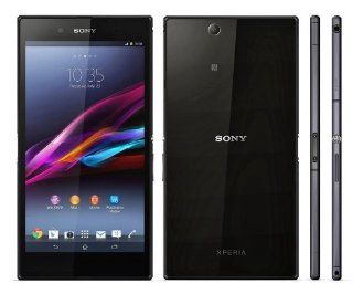 Sony Xperia Z Ultra C6833 Black (Factory Unlocked) LTE 800/850/900/1700/1800/1900/2100/2600 , 3G 850/1900/1700/900/2100 Cell Phones & Accessories
