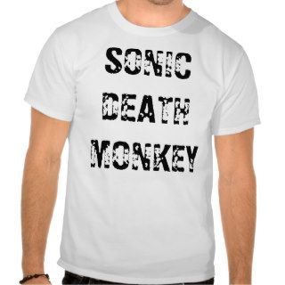 Sonic Death Monkey Tee Shirts