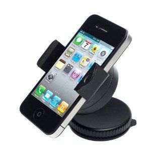 EPartGo8 Universal In Car Smartphone Holder/Mount/Stand   360' Rotate In Car Windscreen/Windshield Or Dash mount Suction Holder Mount for Apple iPhone 3/3G/4/4S/5/5S/5C Samsung Galaxy i9300/S3/i9500/S4 THC Blackberry LG Cell Phones & Accessories