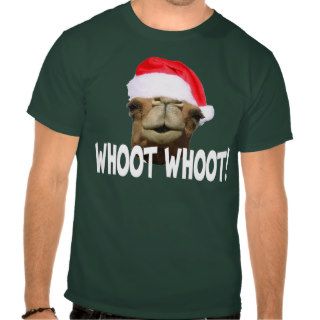 Christmas Hump Day Camel Whoot Whoot T shirt