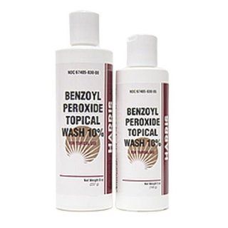 BENZOYL PEROX WASH 10 Percent   1 Count  Body Cleansers  Beauty