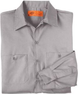 4   Pk. Dickies Long   sleeved Workshirts Tall at  Mens Clothing store Work Utility Shirts
