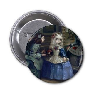 "Alice and Las Meninas" Button
