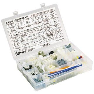 Panduit KP 509 Cable Tie Kit, Plastic Box, Cable Ties, Mounts, Wiring Accessories