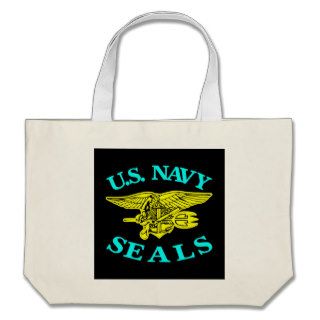 Black Navy Seals Trident Bag