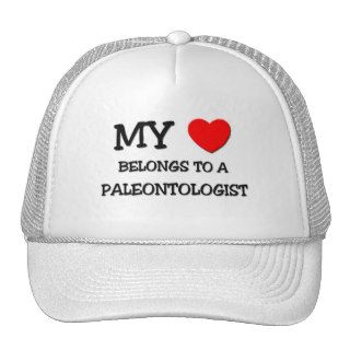 My Heart Belongs To A PALEONTOLOGIST Hat