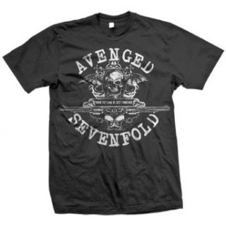 Bravado Men's Avenged Sevenfold Forever T Shirt, Black, Medium Music Fan T Shirts Clothing