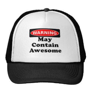 May Contain Awesome Trucker Hats