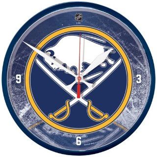 Buffalo Sabres Wall Clock (Alternate)  Sports Fan Wall Clocks  Sports & Outdoors