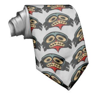 Native American Haida Design Tie