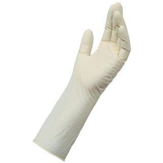 MAPA Niprotect CC 529 Nitrile Controlled Environment Glove, 0.004" Thickness, 12" Length, Medium, White (Bag of 100 Pairs) Controlled Environment Safety Gloves