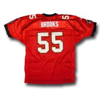 Derrick Brooks #55 Tampa Bay Buccaneers NFL Replica Players Jersey (Team Color) (XX Large)  Athletic Jerseys  Clothing