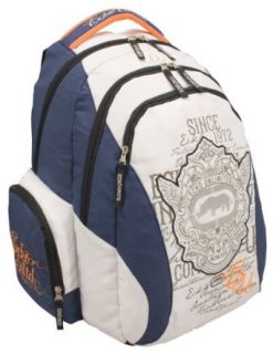 Ecko Raw And Uncut 19" Backpack,Navy/White,One Size Clothing
