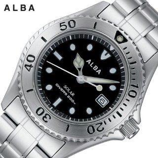 ALBA SEIKO solar watches mens divers watch AEFD529 at  Men's Watch store.
