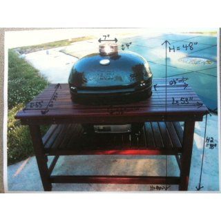 Primo 778 Extra Large Round Ceramic Charcoal Smoker Grill  Primo Xl  Patio, Lawn & Garden