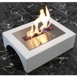 Bio Blaze Fuego Liquid Fuel Fireplace   White   Ventless Fireplaces