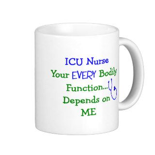 ICU Nurse Gifts Coffee Mugs