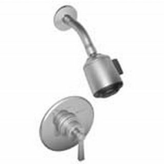 Newport Brass 3 1624BP/03N Miro Single Handle Pressure Balanced Shower Trim Only with Metal Lever Handle le, Polished Brass Uncoated   Faucet Trim Kits  
