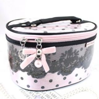 Pink Polka Dot Romance Beauty Bag Clothing