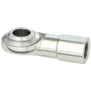 Sealmaster CFF 12 Rod End Bearing, Two Piece, Commercial, Non Relubricatable, Female Shank, Right Hand Thread, 3/4" 16 Shank Thread Size, 3/4" Bore, 7 degrees Misalignment Angle, 7/8" Length Through Bore, 1 3/4" Overall Head Width, 1.5