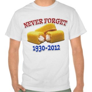 Never Forget The Twinkie Tshirt