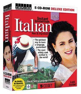 Instant Immersion Italian (5 CD ROM Set) Software