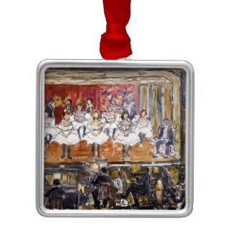 Maurice Prendergast  The End Men Christmas Tree Ornaments