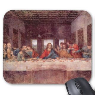Leonardo da Vinci   The Last Supper Mousepads