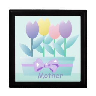 Mothers Day Spring Tulips Large Gift Box