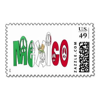 Mexico Peace Letters Stamp