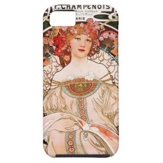 Alfons Mucha Rêverie Art Nouveau i Phone 5 Case iPhone 5 Covers